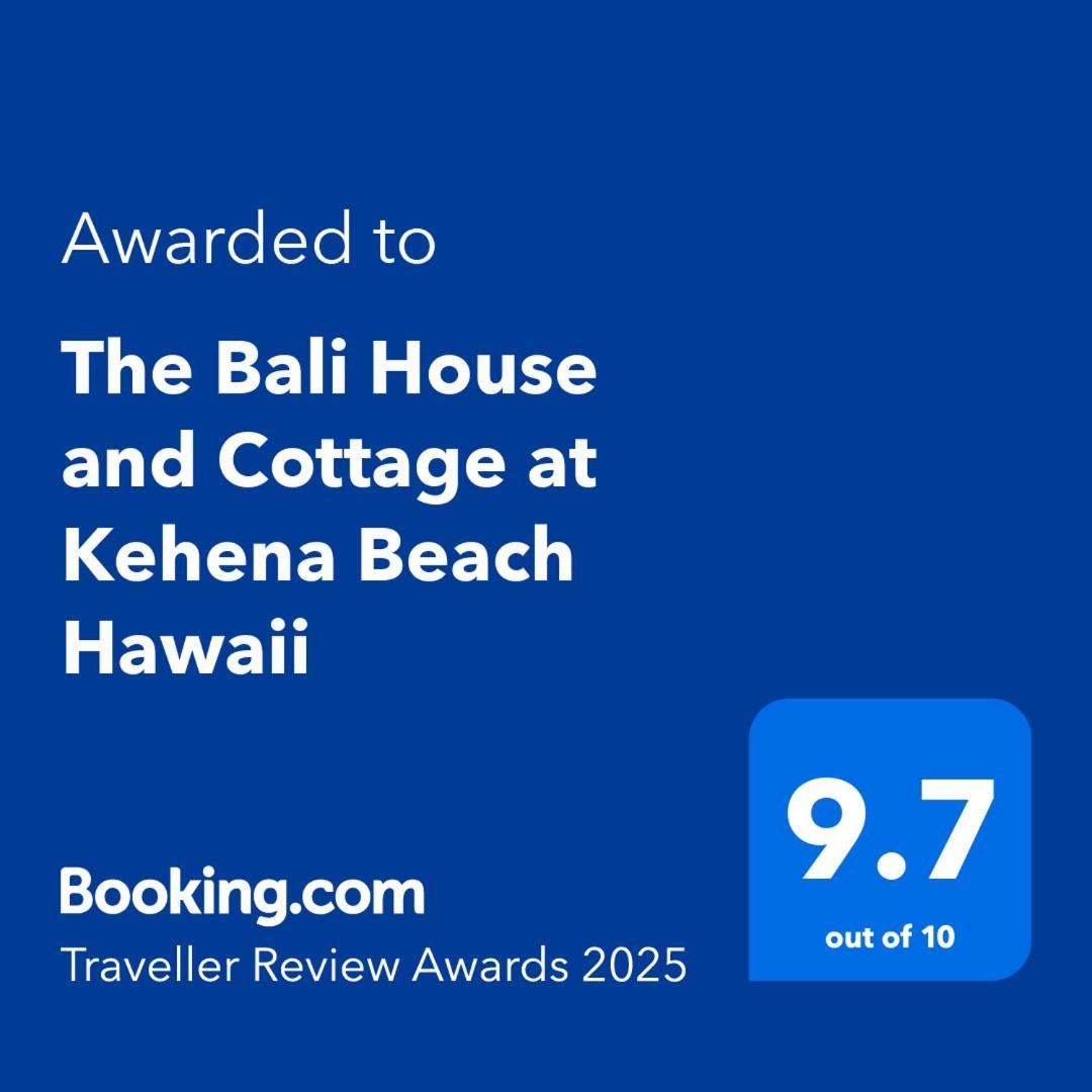 The Bali House And Cottage At Kehena Beach Hawaii Exterior photo